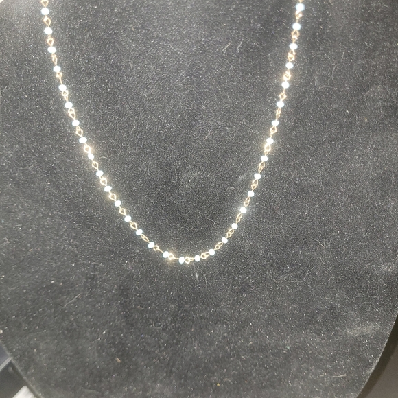 NWT Park Lane Paradigm Gold and Blue Layered Necklace - Picture 6 of 10